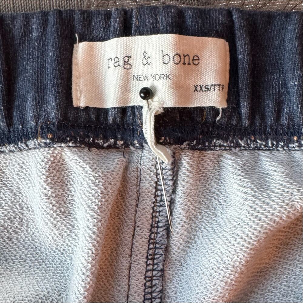 Rag & Bone Miramar Jogger Pants Sz XXS Women’s Blue Jeans Denim Print - Picture 9 of 16